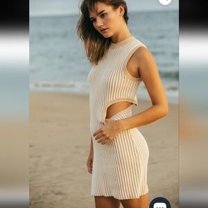 Rue Sticc Emily Mini Knit Dress - Size Medium